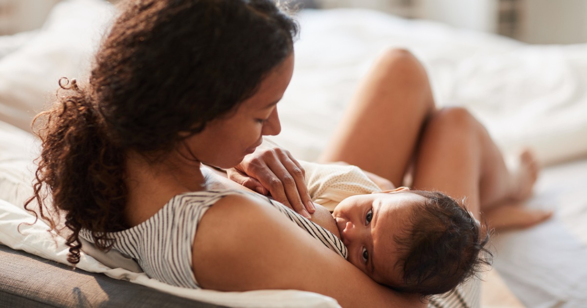 Mother breastfeeding