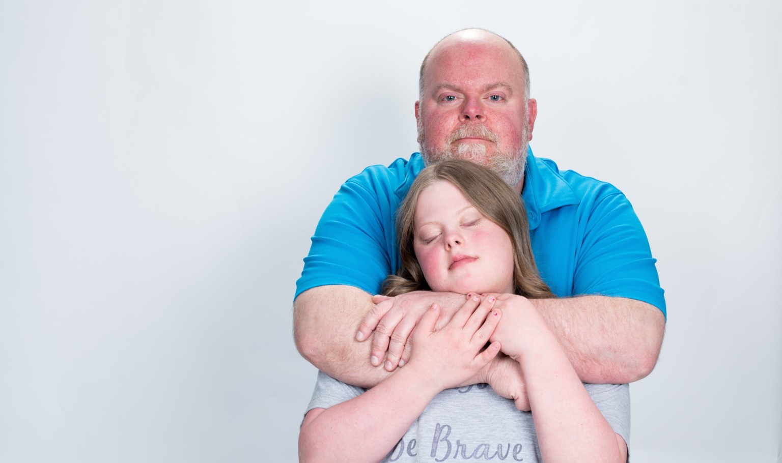 Penny with her dad