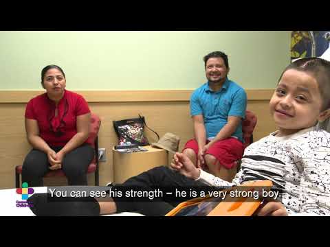 Fernando with his parents