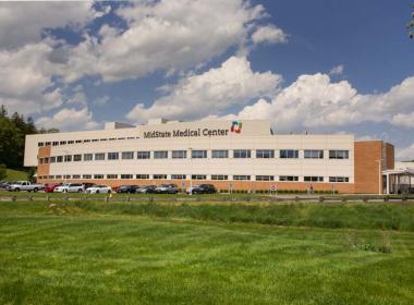 Exterior view of Midstate Medical Center