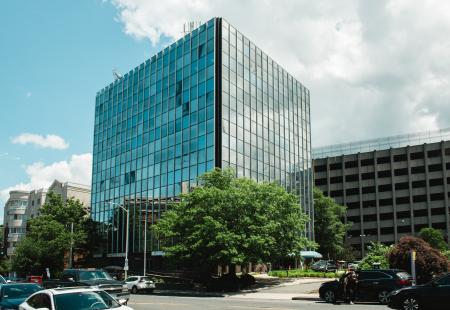 Exterior view of 100 Retreat Ave in Hartford