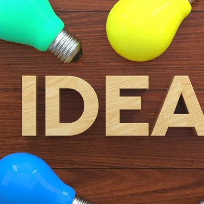 Idea lightbulbs