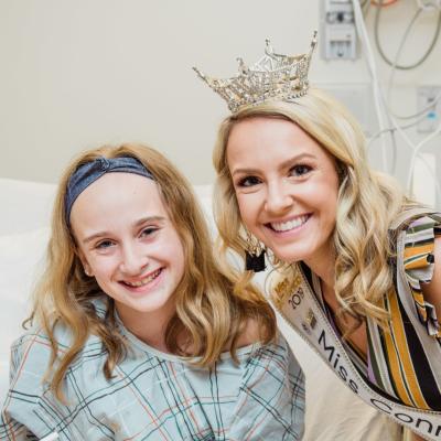 Jillian with Miss CT