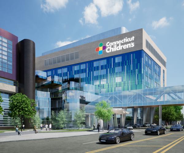 Rendering of future Tower for Connecticut Children's